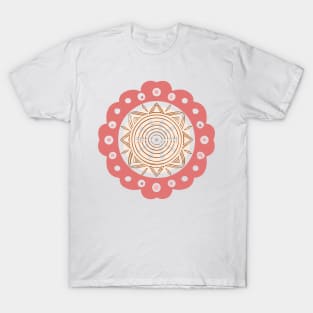 mandala Clamber Paint T-Shirt